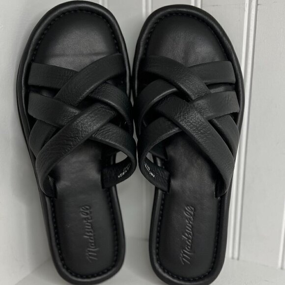 Madewell Shoes - Madewell Francine Puffy Woven Slide Sandal (Women) size 8.5